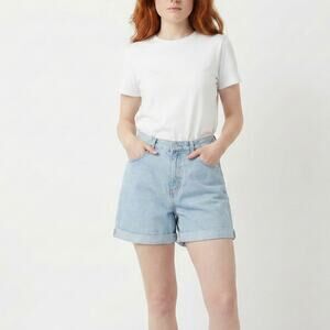 Vintage CK Calvin Klein Cuffed Mom 90’s Shorts Medium Wash Y2K Size 16 32